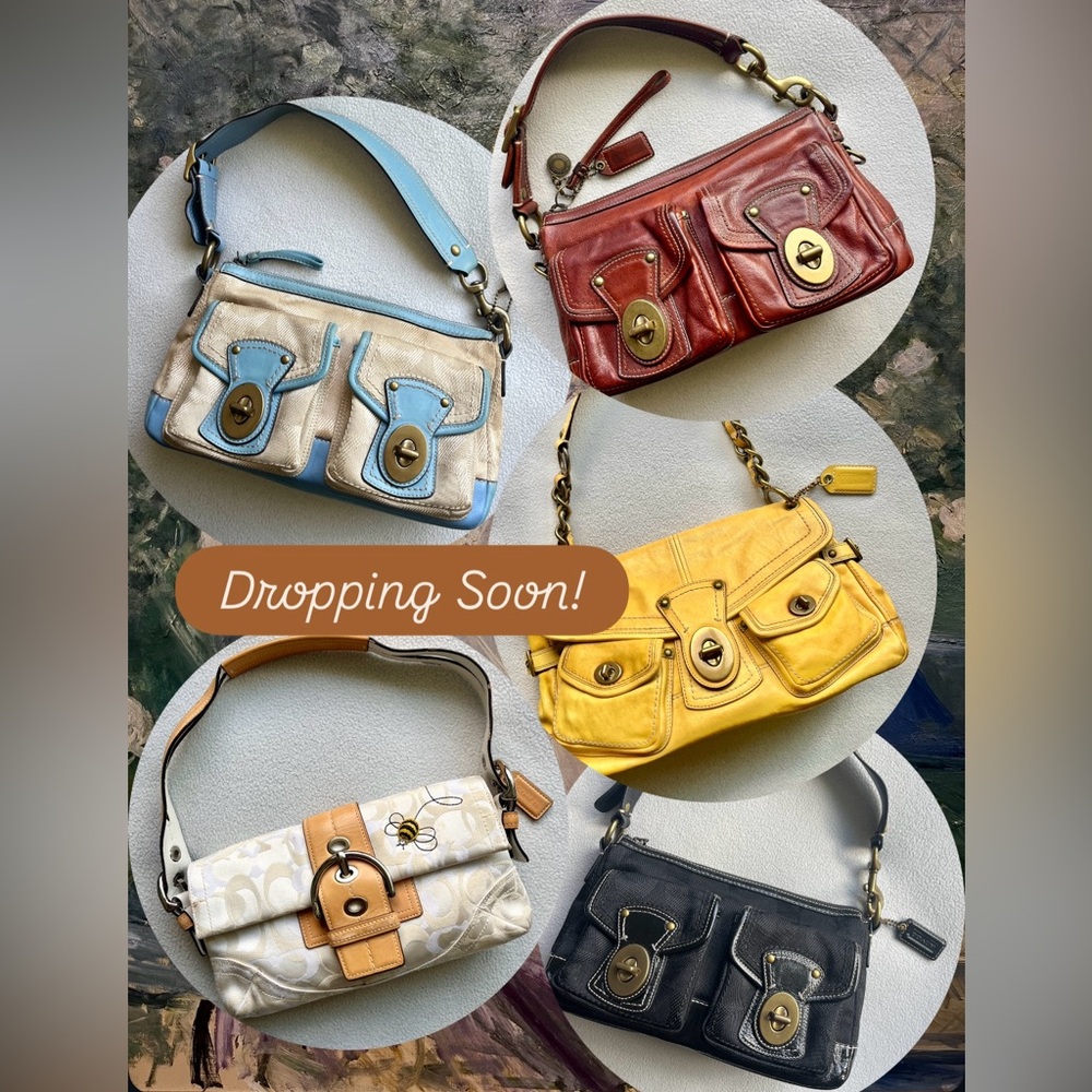 Dropping Soon! Coach Legacy Shoulder Bags Y2K